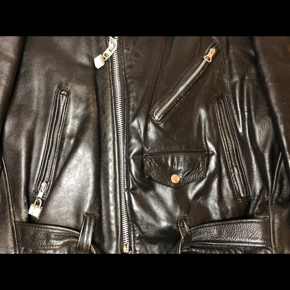 Vintage Men’s Moto Jacket - Picture 3 of 13